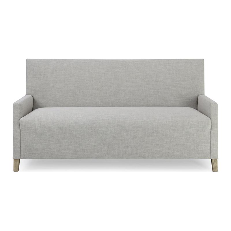 We love the high back of this Alois Dining Banquette from Verellen. This durable, lifelong piece comes standard with:  Tight Seat and Tight Back  Double Needle  Upholstered and Slipcover Available Foam Down Seat Construction Optional: – Upholstered Leg – Casters