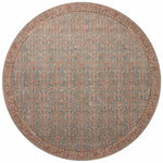 The Angela Rose x Loloi Aubrey AUB-04 Blue / Terracotta rug is the vintage-inspired area rug that makes visitors do double takes. The distressed pattern is printed with uncanny precision, while the ombre-fading and warm palette create an inviting, lived-in look. Amethyst favorite! Amethyst Home provides interior design services, furniture, rugs, and lighting in the Des Moines metro area.