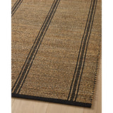 The Angela Rose x Loloi Colton CON-01 Natural / Black rug is a new take on the staple jute rug, blended with cotton for added softness. In a range of linear designs in modern earth tones, Colton can add visual interest to a room or serve as a gently textured neutral. Amethyst favorite! Amethyst Home provides interior design services, furniture, rugs, and lighting in the Boston metro area.