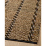 Featuring Angela Rose x Loloi Colton Natural / Black Rug by Loloi at Amethyst Home. The Angela Rose x Loloi Colton Natural / Black rug is a new take on the staple jute rug, blended with cotton for added softness. In a range of linear designs in modern earth tones, Colton can add visual interest to a room or serve as a gently textured neutral. This collection is hand-woven in India and GoodWeav. Amethyst Home provides interior design services, furniture, rugs, and lighting in the Boston metro area.