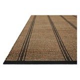 Featuring Angela Rose x Loloi Colton Natural / Black Rug by Loloi at Amethyst Home. The Angela Rose x Loloi Colton Natural / Black rug is a new take on the staple jute rug, blended with cotton for added softness. In a range of linear designs in modern earth tones, Colton can add visual interest to a room or serve as a gently textured neutral. This collection is hand-woven in India and GoodW. Amethyst Home provides interior design services, furniture, rugs, and lighting in the Nashville metro area.