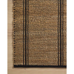 Featuring Angela Rose x Loloi Colton Natural / Black Rug by Loloi at Amethyst Home. The Angela Rose x Loloi Colton Natural / Black rug is a new take on the staple jute rug, blended with cotton for added softness. In a range of linear designs in modern earth tones, Colton can add visual interest to a room or serve as a gently textured neutral. This collection is hand-woven in India and GoodWe. Amethyst Home provides interior design services, furniture, rugs, and lighting in the Portland metro area.