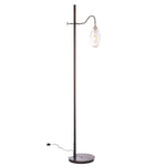 The Aurora Lamp from Cisco Brothers adds a chic light to any room. Each lamp is hand blown glass and can vary up to 1" in size. The light fixture can be height adjusted upon the metal rod to fit right where you need it. The lamp can come in a globe, bailey medium lamp, or bailey small lamp.