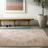 The Luca Dusty Pink Medallion Rug from Becki Owens x Surya is a vintage inspired collection full of rich design and subtle versatile colors that will bring a curated and collected feel to any room. Amethyst Home provides interior design, new construction, custom furniture, and area rugs in the Austin metro area.