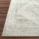 The Luca Olive Medallion Rug from Becki Owens x Surya is a vintage inspired collection full of rich design and subtle versatile colors that will bring a curated and collected feel to any room. Amethyst Home provides interior design, new construction, custom furniture, and area rugs in the Charlotte metro area.