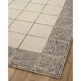 Featuring Chris Loves Julia x Loloi Francis Cream / Black Rug by Loloi at Amethyst Home. The unboring neutral. Picture perfect — we love the way this rug frames your furnishings.
It’s no coincidence that the pattern of the Francis Cream / Black rug for Chris Loves Julia x Loloi may remind you of tilework—it’s based on favorite flooring patterns of the couple, from tilework to parquet floorin. Amethyst Home provides interior design services, furniture, rugs, and lighting in the Cheyenne metro area.