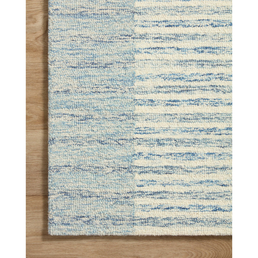 Blues skies ahead. We love this Chris Ivory / Denim rug for a coastal vibe where the only cares in the world are a day on the water. Amethyst Home provides interior design services, furniture, rugs, and lighting in the Monterey metro area.