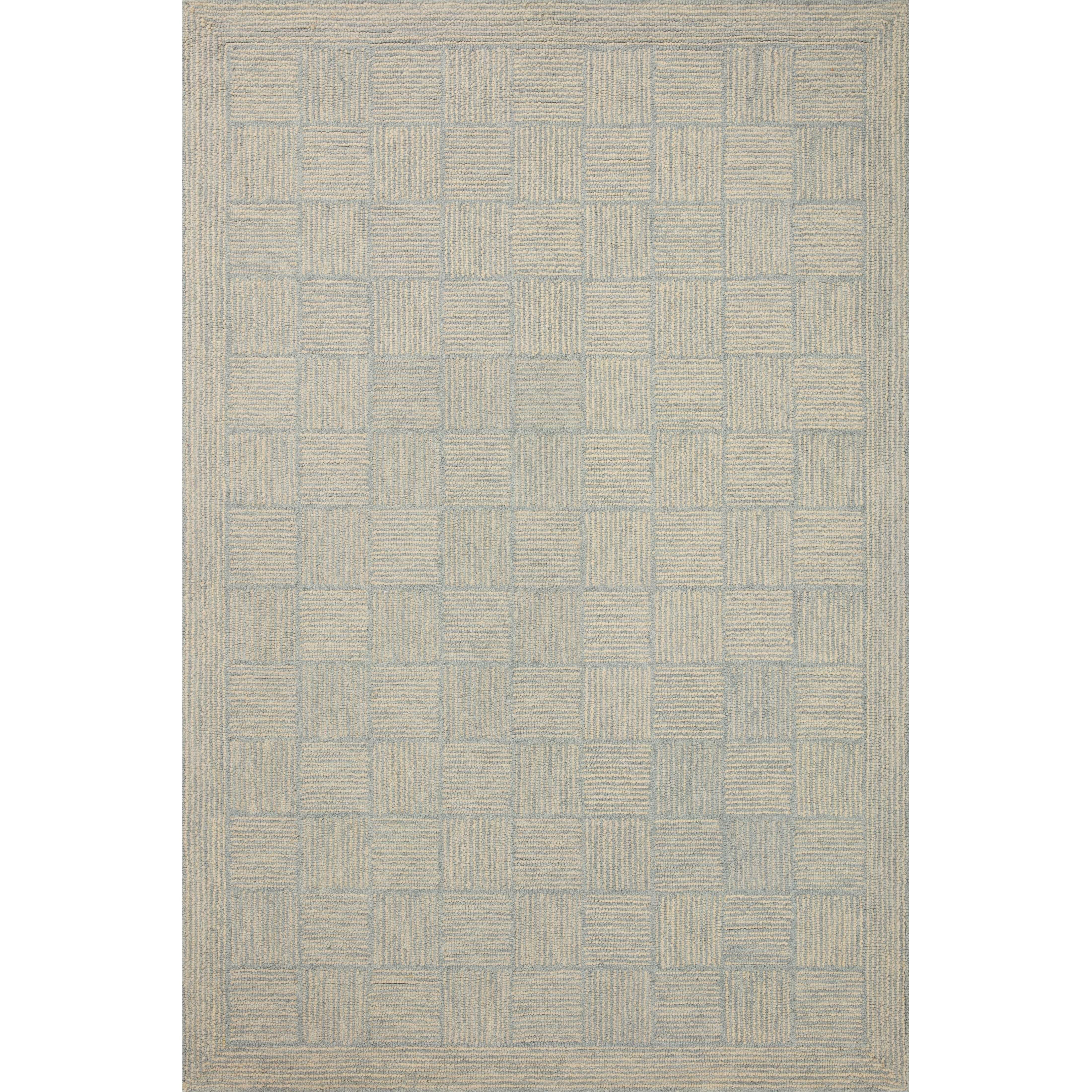 Chris Loves Julia x Loloi Francis FRA03 CJ Silver / Sky Rug Amethyst