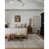 Featuring Collins Amber Lewis x Loloi Pebble / Silver Hand-Knotted Rug by Loloi at Amethyst Home. The Collins Pebble / Silver rug for Amber Lewis x Loloi is hand-knotted of wool and cotton by skilled artisans in India. Collins features varying knotting techniques interwoven to create a uniquely texture pattern, elevating any space with this versatile neutral. Collin. Amethyst Home provides interior design, new construction, custom furniture, and rugs for the Des Moines and Cedar Rapids metro area.