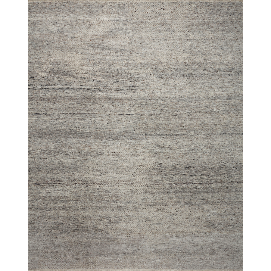 Collins Amber Lewis x Loloi Pebble / Silver Hand-Knotted Rug
