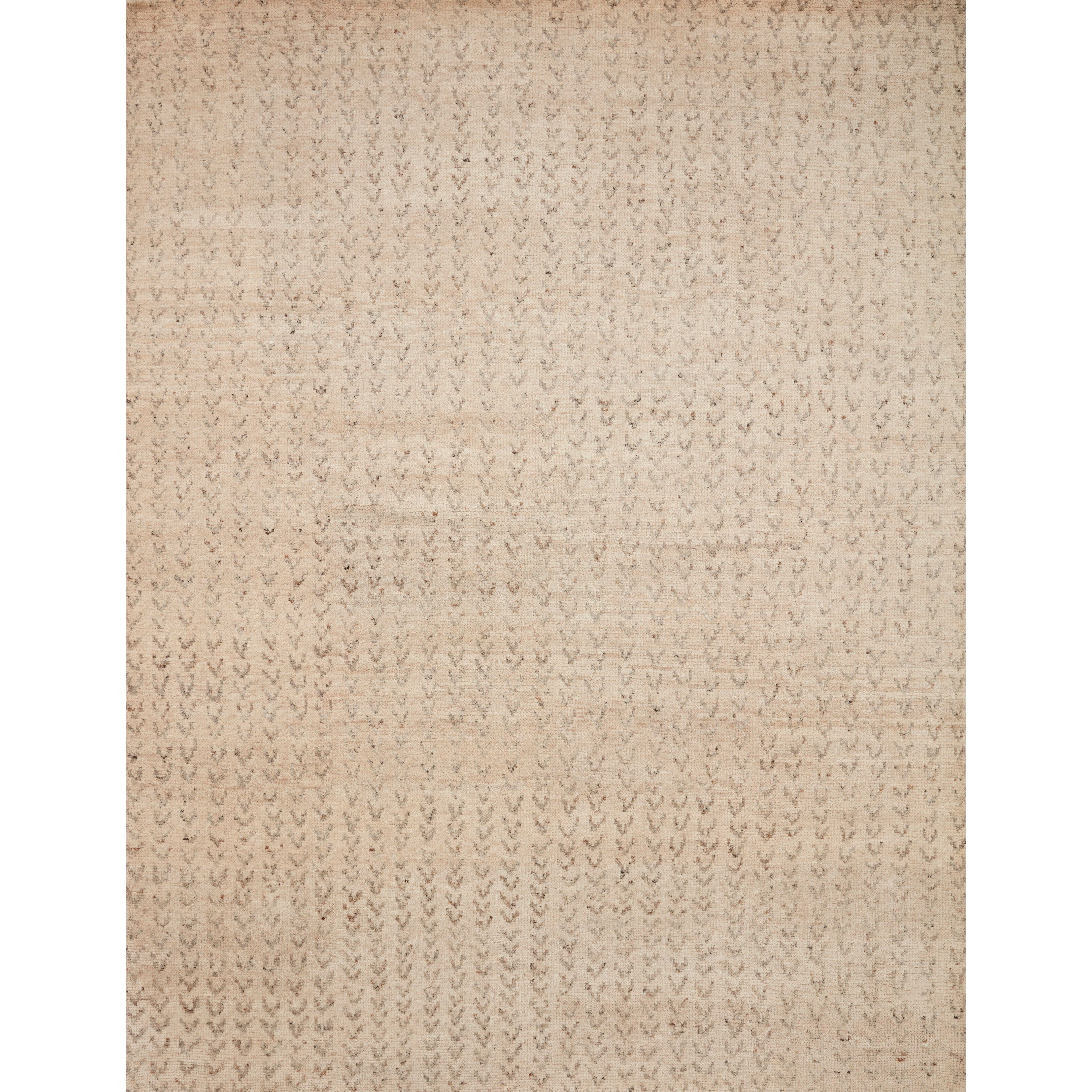 Amber Lewis x Loloi Libby Oatmeal / Dove LIB-02 Hand-Knotted Rug