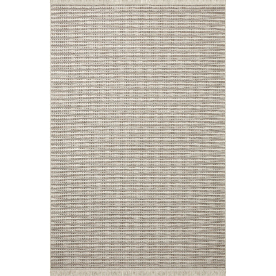 Amber Lewis x Loloi Malibu Ivory / Dove Rug