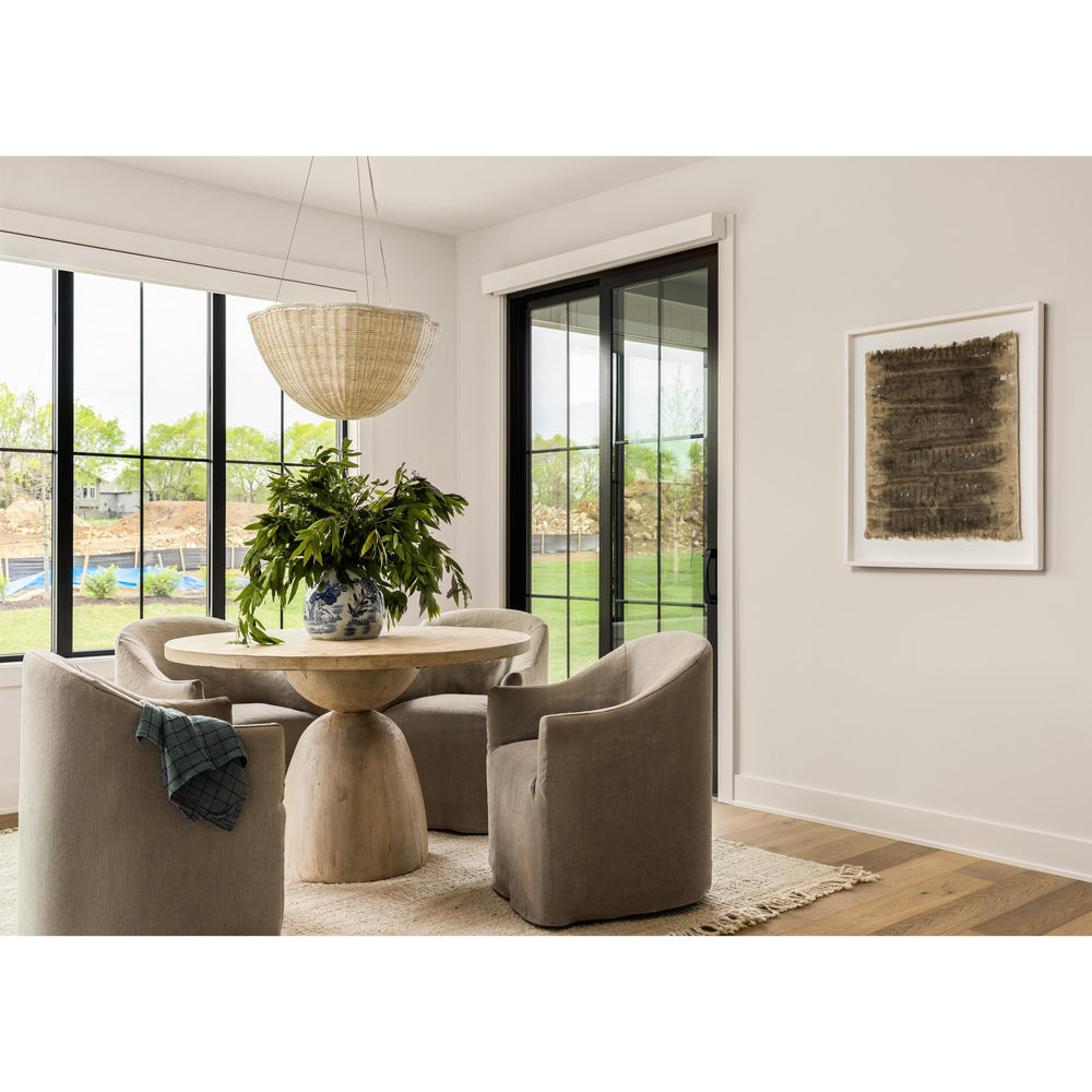 Featuring Cabrera Light Warm Wash Dining Table by Dovetail at Amethyst Home. Crafted to perfection with reclaimed pine wood a