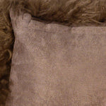 With its unrivaled softness and luxurious lamb fur, this 35x12" pillow will become an instant statement piece. Featuring a lush texture in a beautiful light brown color, completed with a smooth suede back to create the perfect material mix. Pair with other colors and sizes from the same collection.Depth : 6 in Amethyst Home provides interior design, new home construction design consulting, vintage area rugs, and lighting in the Nashville metro area.