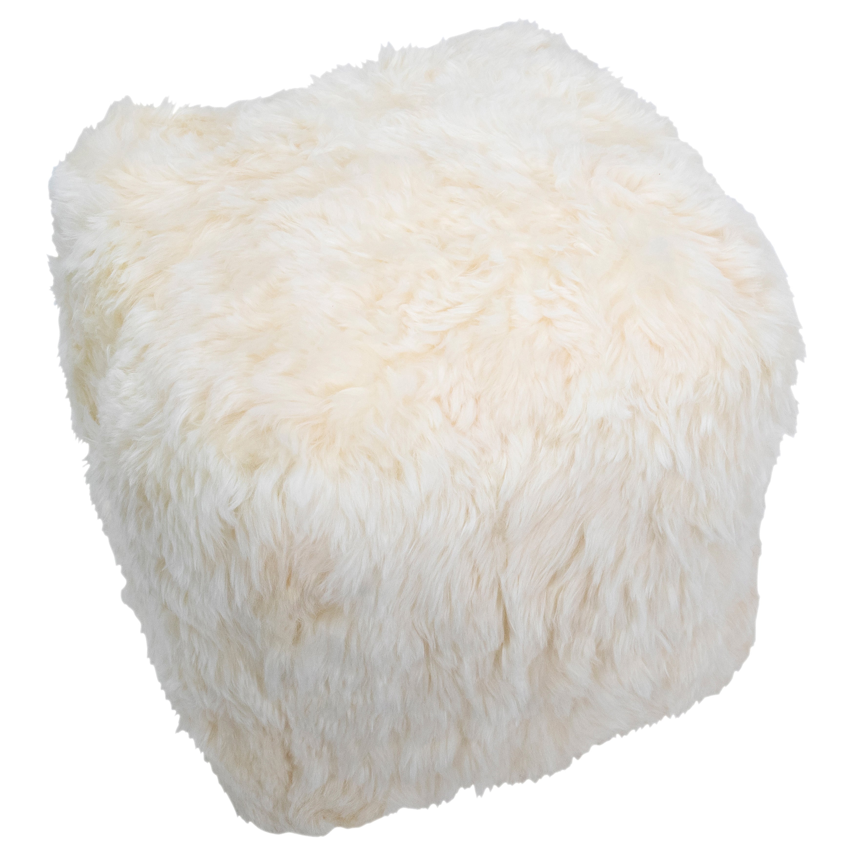 A classic accent piece designed with style and function in mind. This 16x16” Pouf can be used as an extra seat or ottoman to rest up your feet. Crafted from genuine sheep fur for an over-the-top luxurious touch. Featuring a natural white color that blends well with a variety of decor schemes in your home.Depth : 16 in Amethyst Home provides interior design, new home construction design consulting, vintage area rugs, and lighting in the Tampa metro area.
