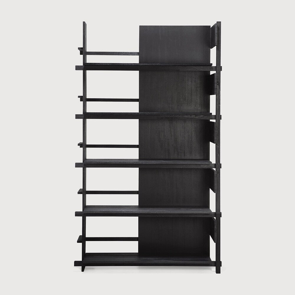 Inspired by the Dutch architectural movement de Stijl, the Abstract rack is not only centred around style, but also purpose. With its contemporary black finish discover new proportions and interest from every angle. Amethyst Home provides interior design, new home construction design consulting, vintage area rugs, and lighting in the Des Moines metro area.