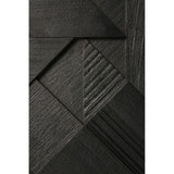 Featuring Graphic Sideboard Teak Black by Ethnicraft at Amethyst Home. In his quest to add movement to the surface, designer Alain van Havre started layering and combining triangular shapes. Before he knew it he had created a visually enticing composition out of teak and the Graphic design was born. By using multiple layers, a sense of depth and dynamism is. Amethyst Home provides interior design, new home construction design consulting, vintage area rugs, and lighting in the San Diego metro area.