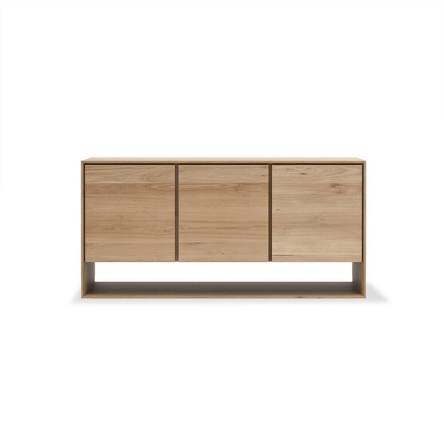 Our Nordic Sideboard refined design with the purity of solid wood. The bevelled edges gives this solid oak furniture an extra edge, we would say. Amethyst Home provides interior design services, furniture, rugs, and lighting in the Dallas metro area.