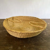Our new trays from Ghana are here! Made of tightly woven wild grasses in a classic natural tone, these round trays are great for use throughout the home and garden. Sizes are averages, as these are all handmade items. Amethyst Home provides interior design services, furniture, rugs, and lighting in the Omaha metro area.