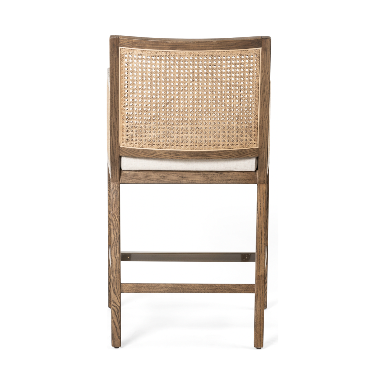 We love the retro look the cane brings to this Antonia Toasted Nettlewood Cane Bar + Counter Stool. A stunning piece to complete a retro or boho aesthetic in any kitchen or bar area. 