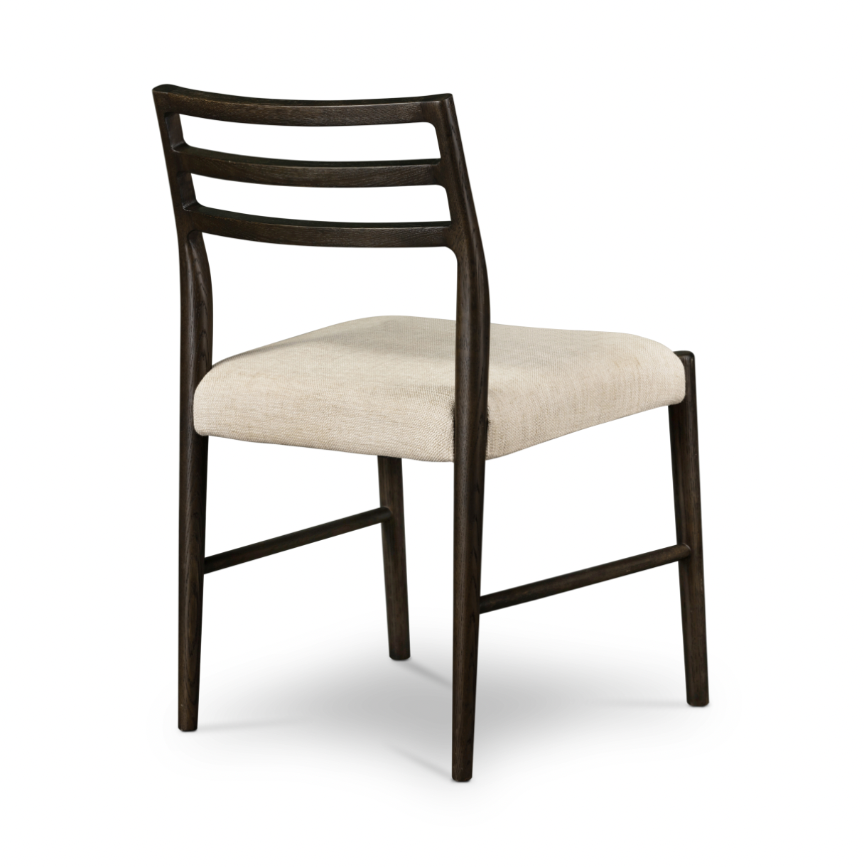 We love the ladderback chair of this Glenmore Light Carbon Dining Chair. The carbon-toned seating blends cotton with linen and elevates the space for any dining room or kitchen area.   Overall Dimensions: 21.75"w x 22.00"d x 34.00"h
