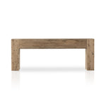 Made from thick-cut oak veneer with a faux rustic finish made to emulate wormwood, this Abaso Rustic Wormwood Oak Console Table features chunky squared legs and dovetail joinery detailing. Amethyst Home provides interior design services, furniture, rugs, and lighting in the Salt Lake City metro area.