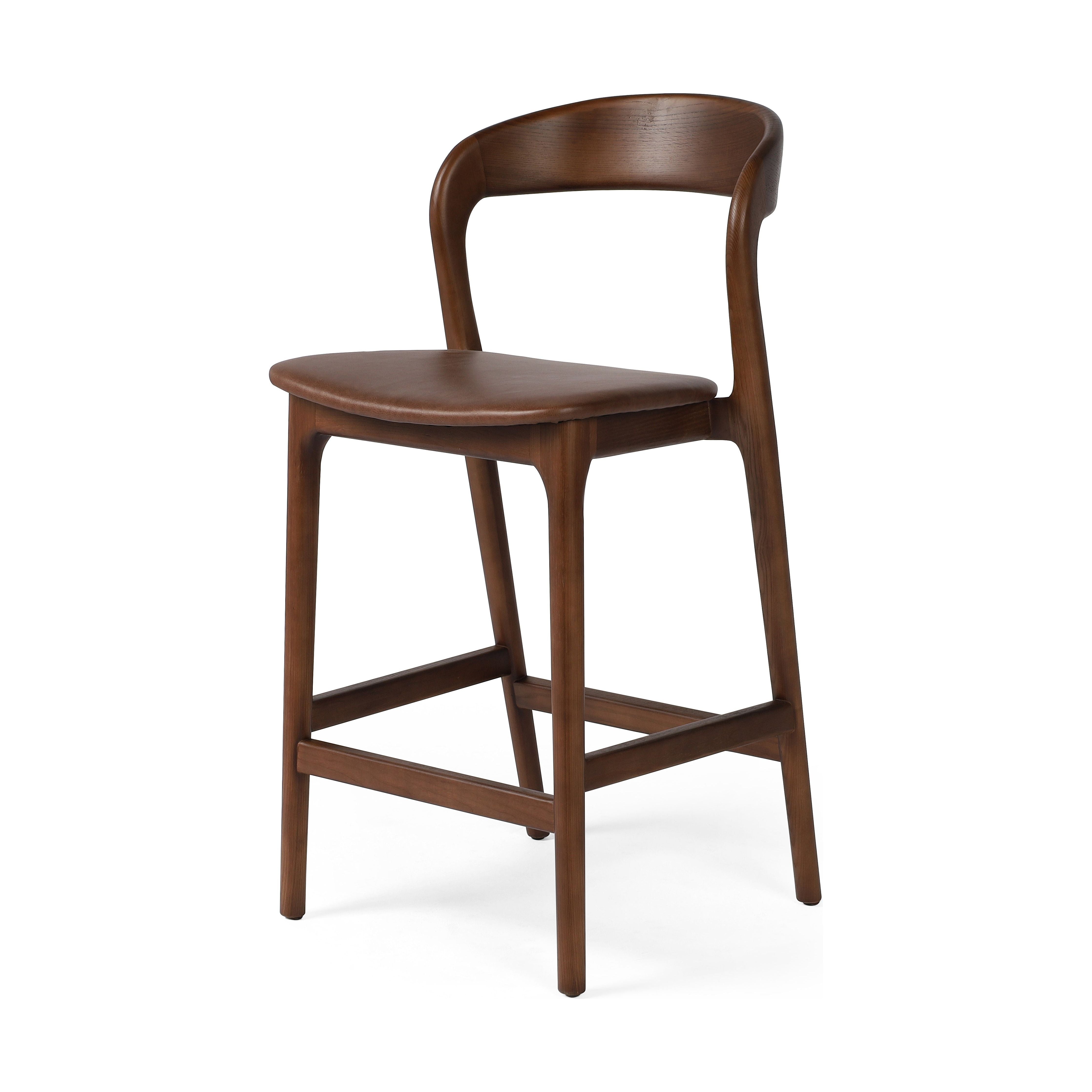 Featuring Amare Sonoma Coco Bar + Counter Stool by Four Hands at Amethyst Home. Modern monochrome, perfectly sized for the counter. Inspired by simple Scandinavian styling, solid ash forms a shapely open frame for top-grain leather seating.
Overall Counter Stool Dimensions: 19"w x 22"d x 39"hOverall Bar Stool Dimensions: 19"w x 22"d x 43"hColors: Umber Ash , Sonoma CocoMaterials: . Amethyst Home provides interior design, new construction, custom furniture and area rugs in the Alpharetta metro area