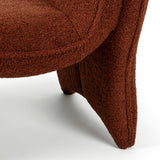Bridgette Cardiff Auburn Chair is fashion and function meet to create one inviting seat. The fluid lines of this chair are right on trend. And a micro shearling performance fabric, which happens to be liquid-repellent, adds an extra layer of softness and durability. Amethyst Home provides interior design services, furniture, rugs, and lighting in the Omaha metro area.
