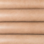 Featuring Bryson Palermo Desk Chair by Four Hands at Amethyst Home. High style. Light tan top-grain leather covers a sculpted seat and back, with elegantly arched arms of solid oak. Stainless steel casters make for ease in the modern workplace. Height not adjustable.Overall Dimensions: 23.25"W x 27"L x 42.50"HColors: Toasted Nettlewood, Stainless Steel, Palermo DriftMaterials: Solid Nettlewo. Amethyst Home provides interior design services, furniture, rugs, and lighting in the Portland metro area.