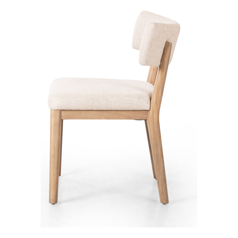 Featuring Cardell Essence Natural Dining Chair by Four Hands at Amethyst Home. Natural parawood forms a curved barrel back for a shapely take on everyday dining, with textural off-white fabric that moves between styles with ease.Collection: CaswellColors: Essence Natural ,Washed Natural ParawoodMaterials: 49Vi,22Li,18Pl,11Co ,Solid Parawood Weight: 16.53 lbs. Amethyst Home provides interior design, new construction, custom furniture, and area rugs in the Park City metro area.