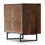 Featuring Carmel Brown Wash Small Cabinet by Four Hands at Amethyst Home. Rich texture and organic spirit are conveyed through an eye-catching mixture of the Carmel Brown Wash Cabinet, mango woods, cotton rope, and natural cane. Iron accents adopt gunmetal finishes, refreshing forms’ iconic mid-century influence, as a clean-lined aesthetic is met with modern functionality.
Overall Dimensi. Amethyst Home provides interior design services, furniture, rugs, and lighting in the Kansas City metro area.