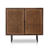 Featuring Carmel Brown Wash Small Cabinet by Four Hands at Amethyst Home. Rich texture and organic spirit are conveyed through an eye-catching mixture of the Carmel Brown Wash Cabinet, mango woods, cotton rope, and natural cane. Iron accents adopt gunmetal finishes, refreshing forms’ iconic mid-century influence, as a clean-lined aesthetic is met with modern functionality.
Overall Dimensions. Amethyst Home provides interior design services, furniture, rugs, and lighting in the Portland metro area.