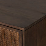 Featuring Carmel Brown Wash Small Cabinet by Four Hands at Amethyst Home. Rich texture and organic spirit are conveyed through an eye-catching mixture of the Carmel Brown Wash Cabinet, mango woods, cotton rope, and natural cane. Iron accents adopt gunmetal finishes, refreshing forms’ iconic mid-century influence, as a clean-lined aesthetic is met with modern functionality.
Overall Dimensions:. Amethyst Home provides interior design services, furniture, rugs, and lighting in the Seattle metro area.