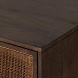 Featuring Carmel Brown Wash Small Cabinet by Four Hands at Amethyst Home. Rich texture and organic spirit are conveyed through an eye-catching mixture of the Carmel Brown Wash Cabinet, mango woods, cotton rope, and natural cane. Iron accents adopt gunmetal finishes, refreshing forms’ iconic mid-century influence, as a clean-lined aesthetic is met with modern functionality.
Overall Dimensions:. Amethyst Home provides interior design services, furniture, rugs, and lighting in the Seattle metro area.