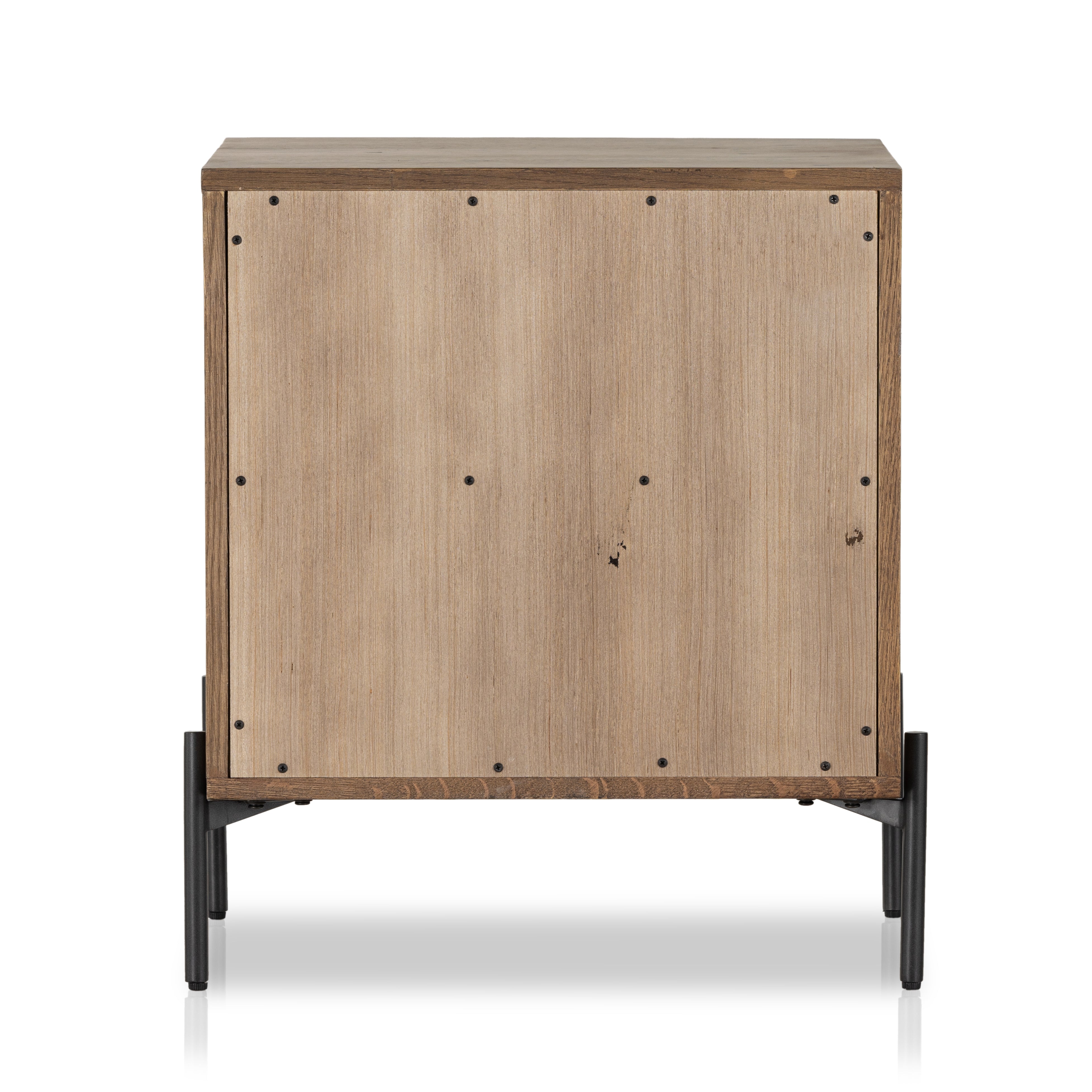 The Eaton Amber Oak Resin Nightstand boasts a classic, timeless style with its intricate details and warm oak finish. Crafted from durable resin, it's the perfect accent piece for your home. Amethyst Home provides interior design, new construction, custom furniture, and area rugs in the Houston metro area.