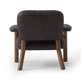 Featuring Eisley Tumble Waxed Slate Accent Chair by Four Hands at Amethyst Home. Sleek and inviting, this wood-meets-leather arm chair is timeless in any context. Large cylindrical legs support the upholstered back and seat, which are covered in bark-colored top-grain leather. Spring suspension adds comfort and durability to the seat cushion.
Collection: . Amethyst Home provides interior design, new home construction design consulting, vintage area rugs, and lighting in the Kansas City metro area.