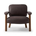 Featuring Eisley Tumble Waxed Slate Accent Chair by Four Hands at Amethyst Home. Sleek and inviting, this wood-meets-leather arm chair is timeless in any context. Large cylindrical legs support the upholstered back and seat, which are covered in bark-colored top-grain leather. Spring suspension adds comfort and durability to the seat cushion.
Collection: C. Amethyst Home provides interior design, new home construction design consulting, vintage area rugs, and lighting in the Scottsdale metro area.
