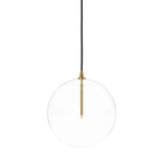 A single glass sphere dangles for a stunning effect. Each globe is individually blown, shaped and sculpted by hand through a one-hour process. Brass and glass are 98% recyclable. Designed and sustainably crafted in Poland by Schwung.Overall Dimensions11.75"w x 11.75"d x 19.25"hFull Details &amp; SpecificationsTear Shee Amethyst Home provides interior design, new home construction design consulting, vintage area rugs, and lighting in the Nashville metro area.