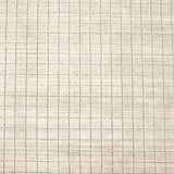 Monochromatic and linear, the subtle grid pattern of this hand-loomed wool-blend rug offers an innovative take on a neutral.Overall Dimensions96.00"w x 0.35"d x 120.00"hFull Details &amp; SpecificationsTear SheetCleaning Code : W (water-Based Amethyst Home provides interior design, new home construction design consulting, vintage area rugs, and lighting in the Houston metro area.