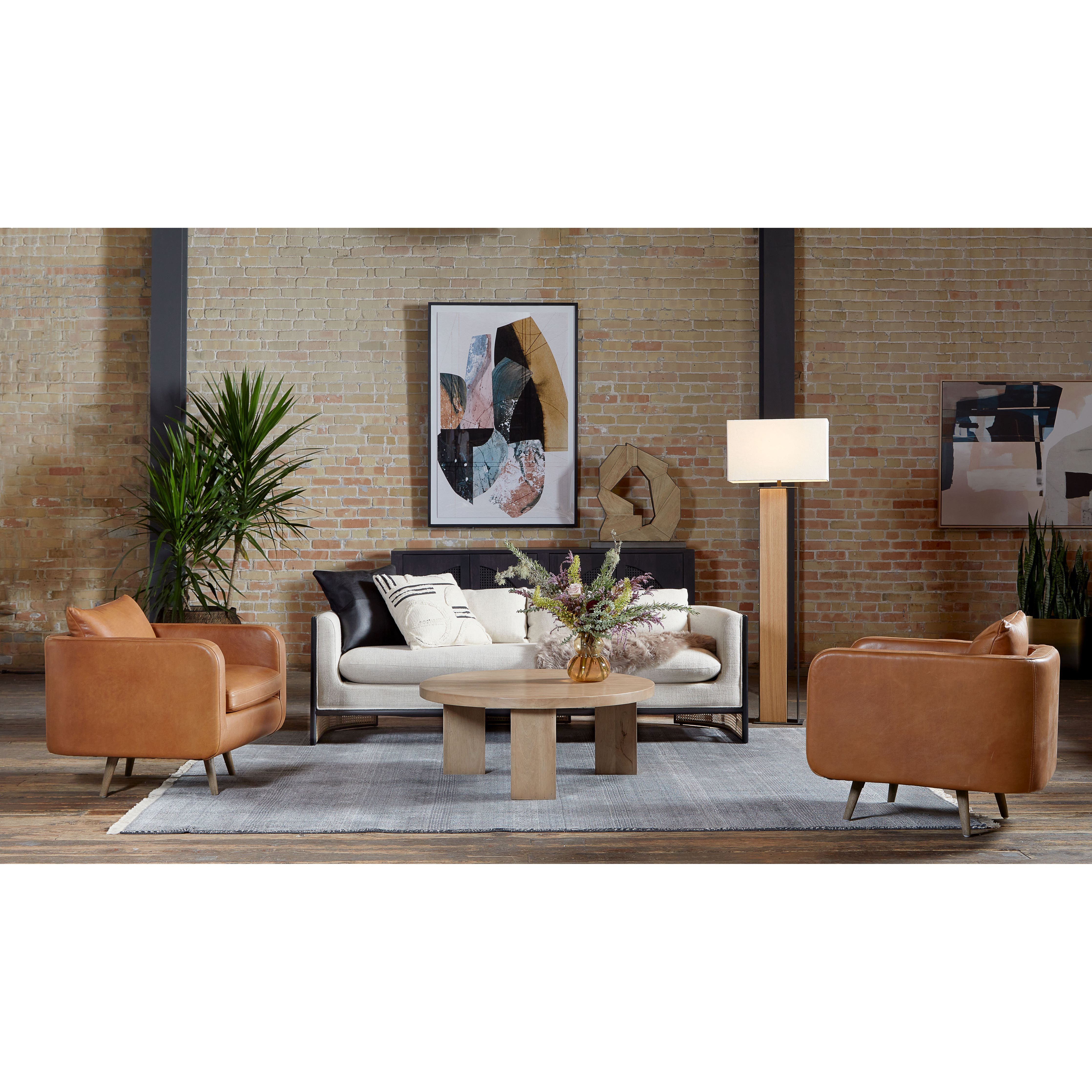 kaya tobacco Kaya Haven Tobacco Swivel Chair