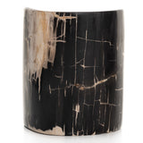 The Kos Dark Petrified Wood End Table is perfect to place in your living and make it come to live with it's design. Amethyst Home provides interior design services, furniture, rugs, and lighting in the Kansas City metro area. 