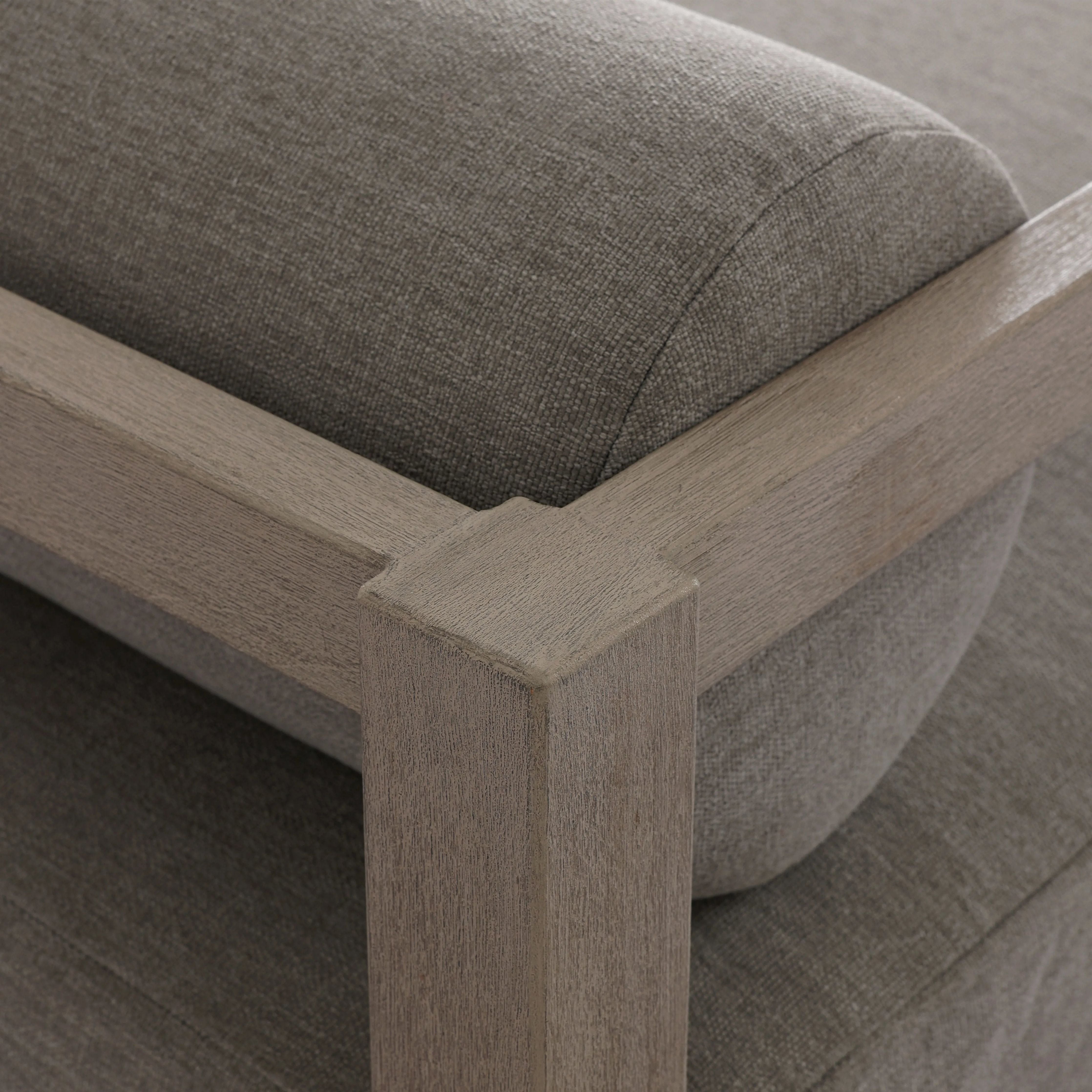 Featuring Laskin Washed Brown Outdoor Daybed by Four Hands at Amethyst Home. A soft, durable slipcover brings a complementary casual and laid-back look to structured framing of FSCA-certified teak. A bolster back cushion offers support and comfort in this outdoor daybed. Made in Italy, this sustainably made fabric is antimicrobial and highly resistant to. Amethyst Home provides interior design, new home construction design consulting, vintage area rugs, and lighting in the Laguna Beach metro area.