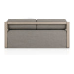 A soft, durable slipcover brings a complementary casual and laid-back look to structured framing of FSCÂ®-certified teak. A bolster back cushion offers support and comfort in this outdoor daybed. Made in Italy, this sustainably made fabric is antimicrobial and highly resistant to sunlight, abrasion and chlorine. Amethyst Home provides interior design, new home construction design consulting, vintage area rugs, and lighting in the Scottsdale metro area.