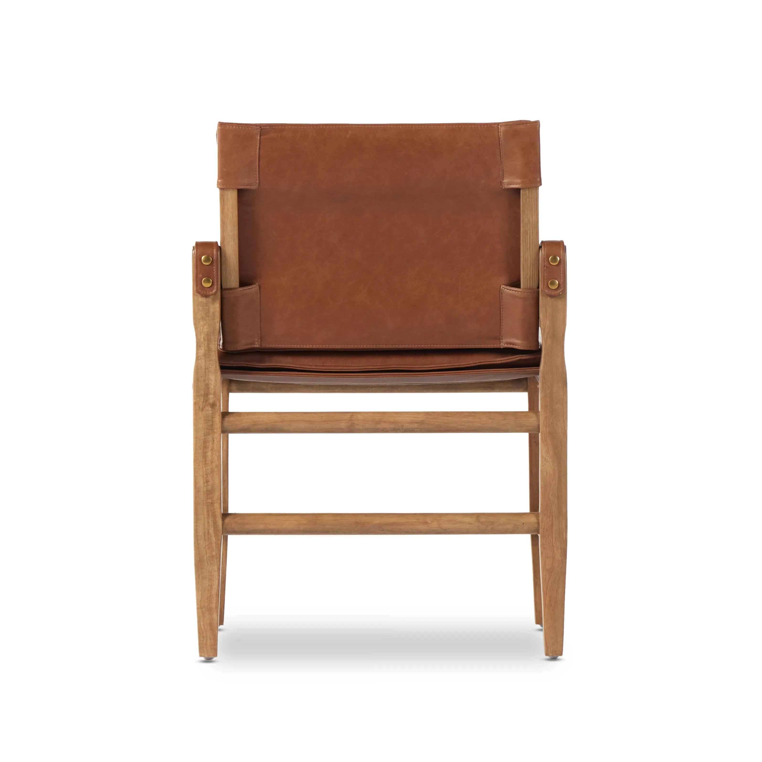 Lenz Sonoma Chestnut Dining Armchair | Amethyst Home