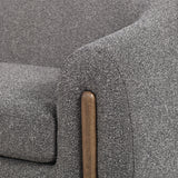 Featuring Lyla Capri Ebony Sofa by Four Hands at Amethyst Home. A fresh, elongated take on the traditional tub chair, with exaggerated depth for drama and comfort. Solid parawood legs intersect ebony upholstery on this plush sofa. Performance fabrics are specially created to withstand spills, stains, high traffic and wear, ensuring long-term comfort and unmatched durability.
Overall. Amethyst Home provides interior design, new construction, custom furniture, and area rugs in the Dallas metro area.