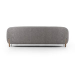 Featuring Lyla Capri Ebony Sofa by Four Hands at Amethyst Home. A fresh, elongated take on the traditional tub chair, with exaggerated depth for drama and comfort. Solid parawood legs intersect ebony upholstery on this plush sofa. Performance fabrics are specially created to withstand spills, stains, high traffic and wear, ensuring long-term comfort and unmatched durability.. Amethyst Home provides interior design, new construction, custom furniture, and area rugs in the Salt Lake City metro area.