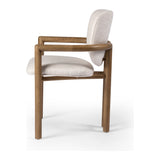 A three-leg format dining chair, streamlining a traditional shape with a touch of intrigue. Tubular framework pairs with curves and a barrel back, bringing a softness to the overall look and design. Amethyst Home provides interior design, new construction, custom furniture, and area rugs in the Seattle metro area.