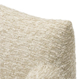 Featuring Margot Solema Cream Accent Swivel Chair by Four Hands at Amethyst Home. A modern take on a 70s-inspired shape. This sink-in, pillow-like chair features S-spring suspension for extra comfort and durability in the seat, all on a 360-degree swivel. Upholstered in an exaggerated boucle fabric with extra depth and texture throughout.
Collection: OsloCol. Amethyst Home provides interior design, new home construction design consulting, vintage area rugs, and lighting in the Monterey metro area.