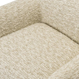 Featuring Margot Solema Cream Accent Swivel Chair by Four Hands at Amethyst Home. A modern take on a 70s-inspired shape. This sink-in, pillow-like chair features S-spring suspension for extra comfort and durability in the seat, all on a 360-degree swivel. Upholstered in an exaggerated boucle fabric with extra depth and texture throughout.
Collection: Os. Amethyst Home provides interior design, new home construction design consulting, vintage area rugs, and lighting in the Newport Beach metro area.