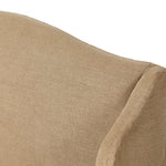Inspired by the curved silhouette of the camel-back sofa, a sustainably made linen slipcover lends a more casual feel to this classic look. Naturally durable and soft to the touch, Libecoâ„¢-sourced linens are artisan-made and free of toxic chemicals. Slipcovered styles are fully removable and machine-washable for easy care. Amethyst Home provides interior design, new construction, custom furniture, and area rugs in the Alpharetta metro area.